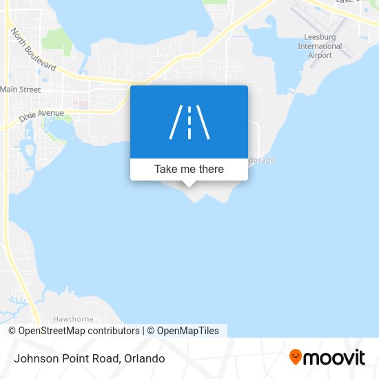 Mapa de Johnson Point Road
