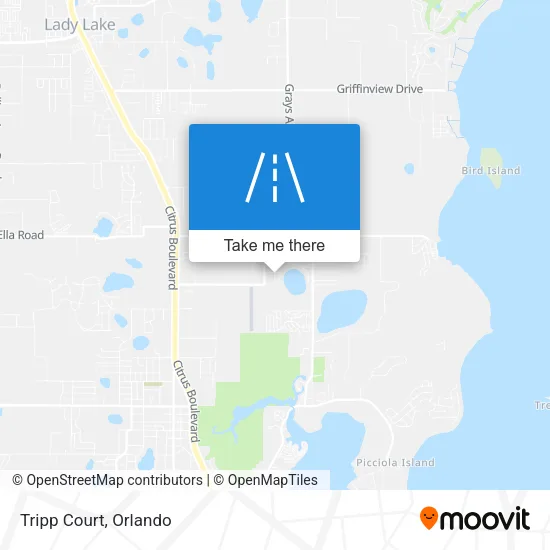 Tripp Court map