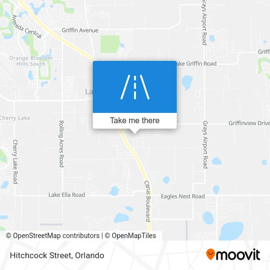 Hitchcock Street map