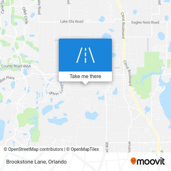 Brookstone Lane map
