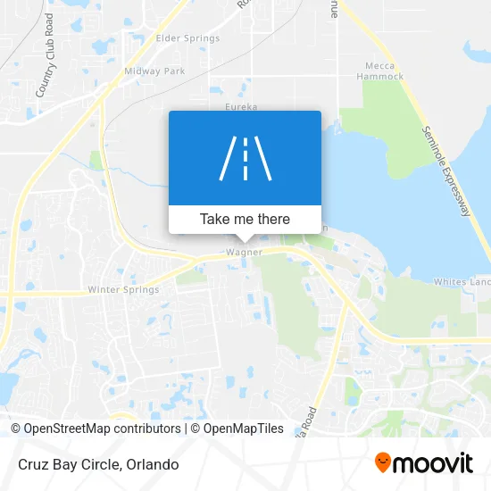 Mapa de Cruz Bay Circle