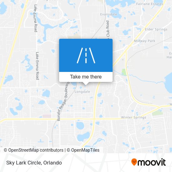 Mapa de Sky Lark Circle