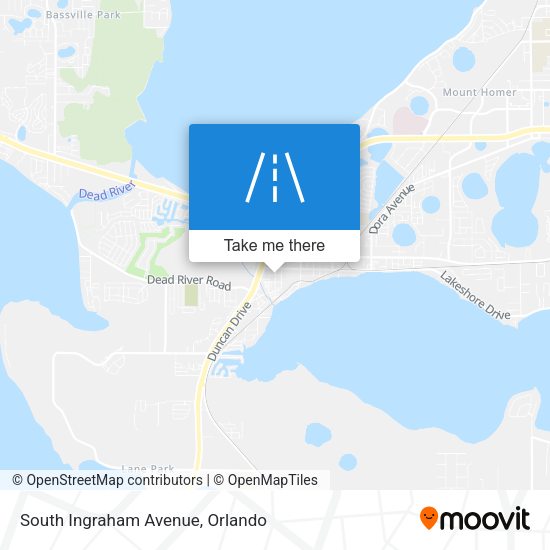 South Ingraham Avenue map