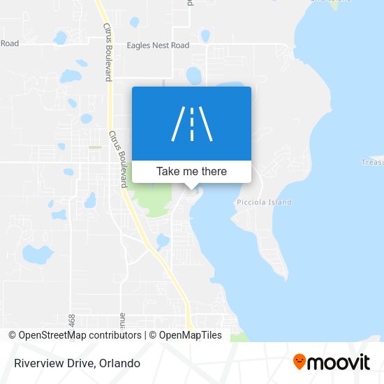 Mapa de Riverview Drive