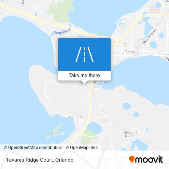 Tavares Ridge Court map