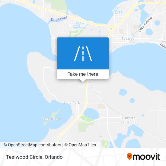 Mapa de Tealwood Circle