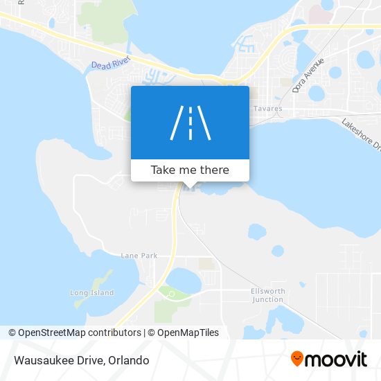 Wausaukee Drive map