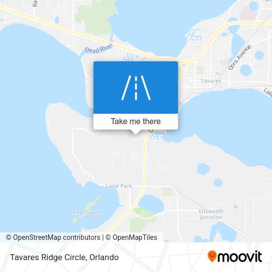Mapa de Tavares Ridge Circle