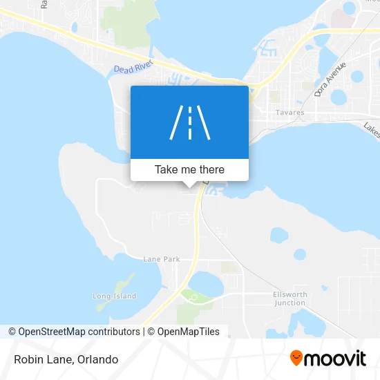 Robin Lane map