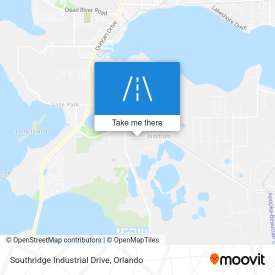 Southridge Industrial Drive map