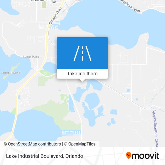 Lake Industrial Boulevard map