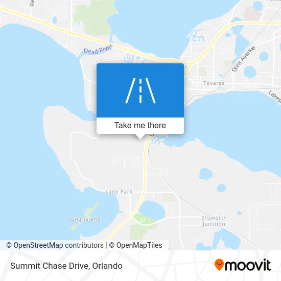 Summit Chase Drive map