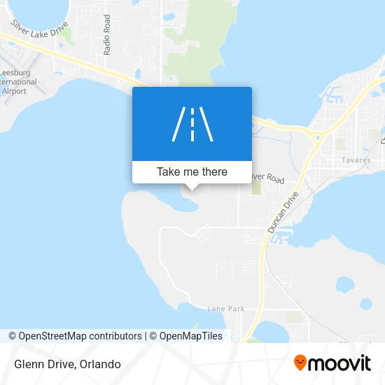 Glenn Drive map