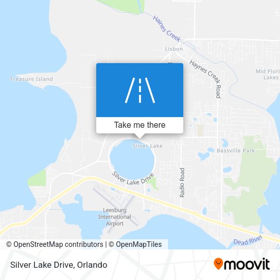 Silver Lake Drive map