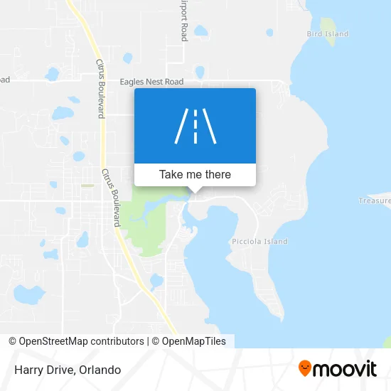Harry Drive map