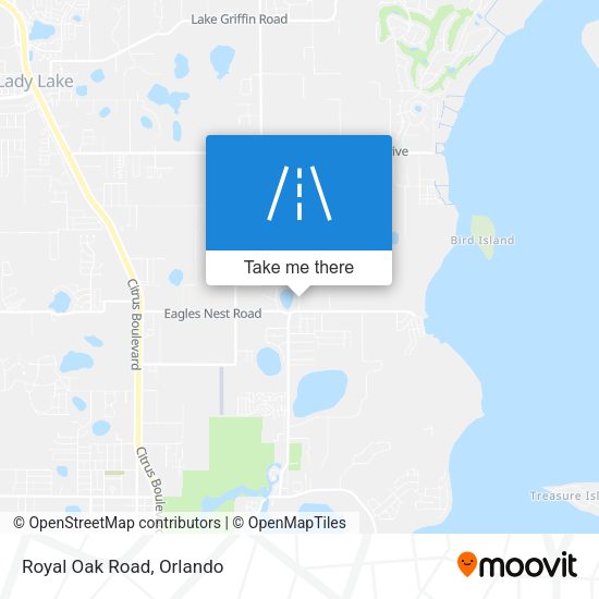 Mapa de Royal Oak Road