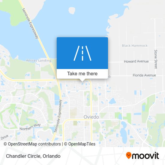 Chandler Circle map