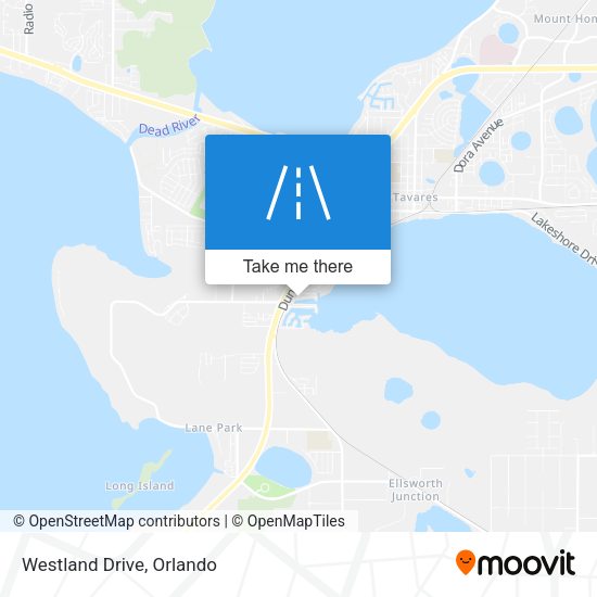 Mapa de Westland Drive