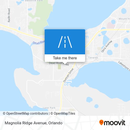 Magnolia Ridge Avenue map