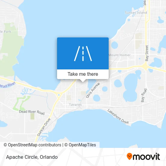 Mapa de Apache Circle