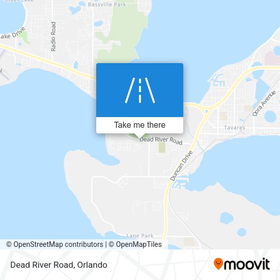 Mapa de Dead River Road
