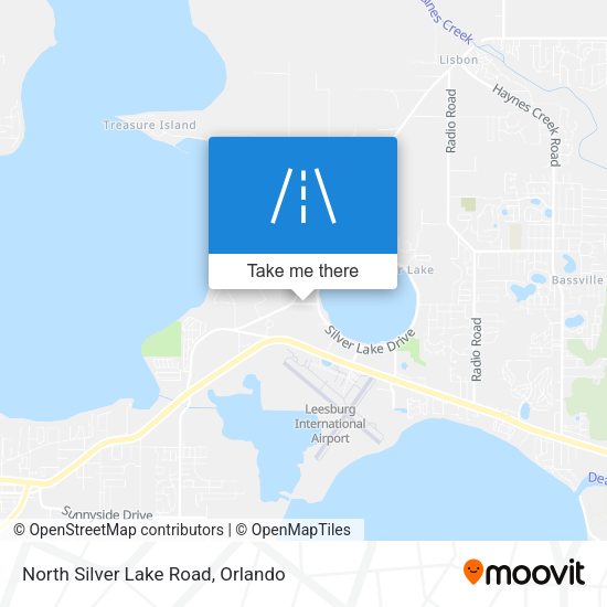 Mapa de North Silver Lake Road