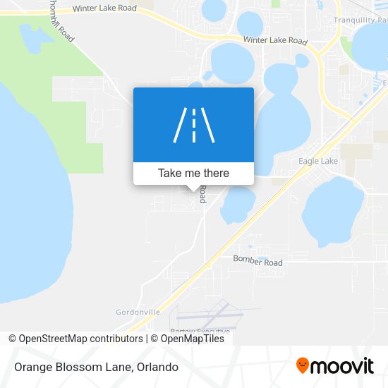 Orange Blossom Lane map