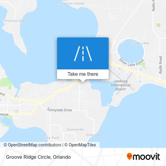 Mapa de Groove Ridge Circle