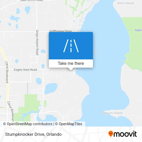 Stumpknocker Drive map
