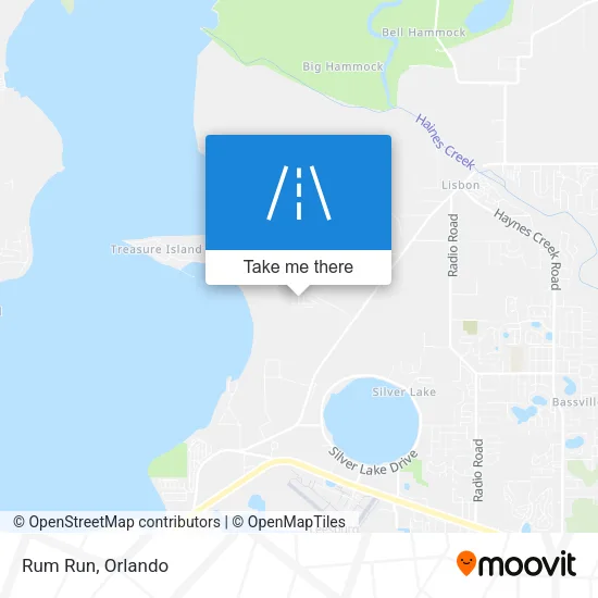 Rum Run map