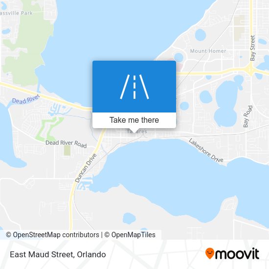 Mapa de East Maud Street