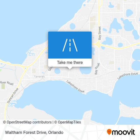 Mapa de Waltham Forest Drive