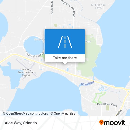 Aloe Way map