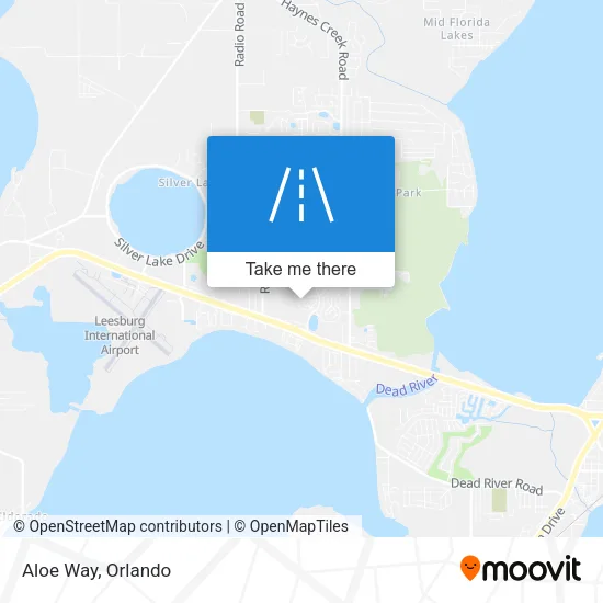 Aloe Way map