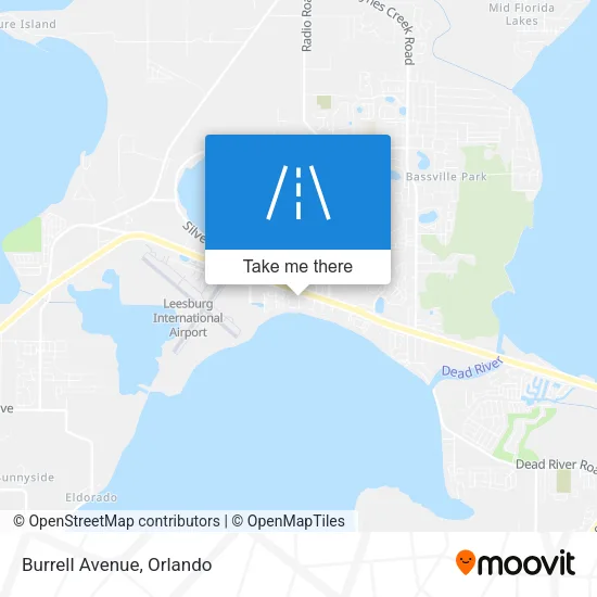 Burrell Avenue map