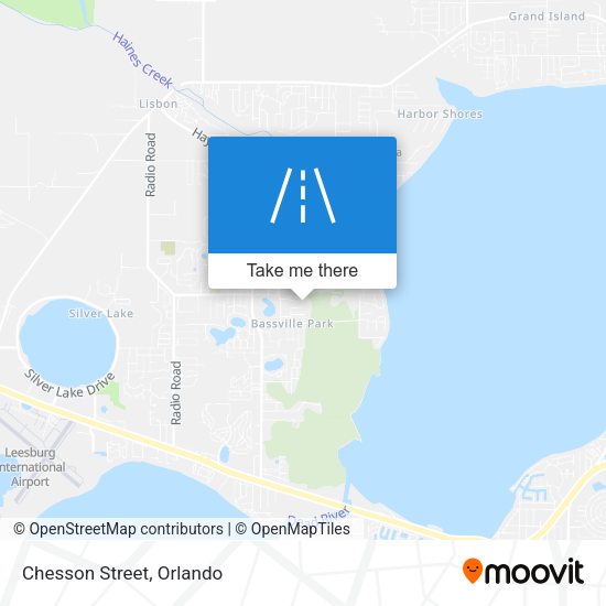 Mapa de Chesson Street
