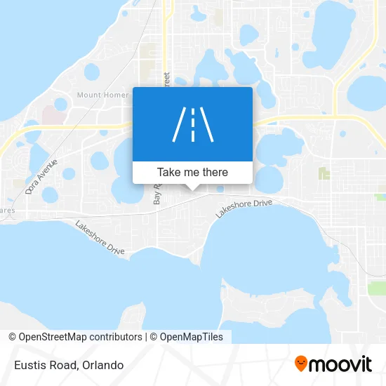 Eustis Road map