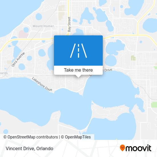 Mapa de Vincent Drive