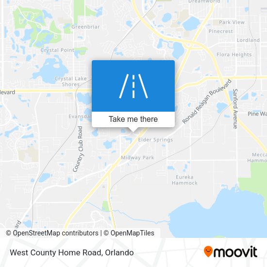 West County Home Road map