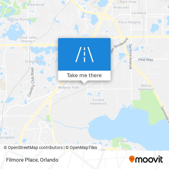 Filmore Place map