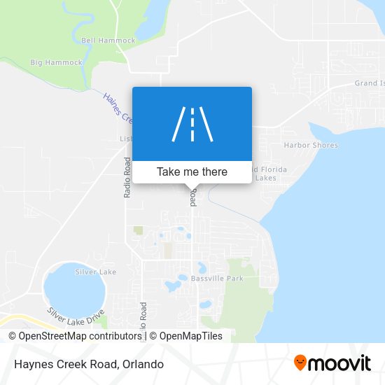 Mapa de Haynes Creek Road