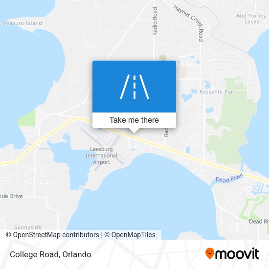Mapa de College Road