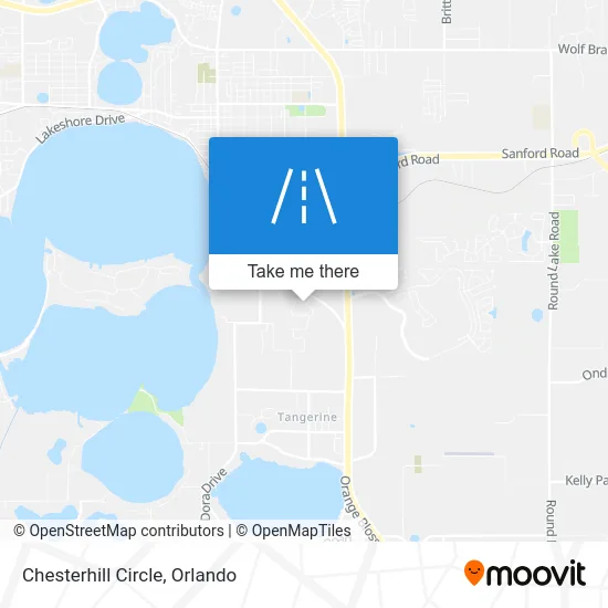 Chesterhill Circle map