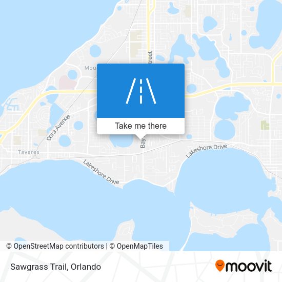 Sawgrass Trail map