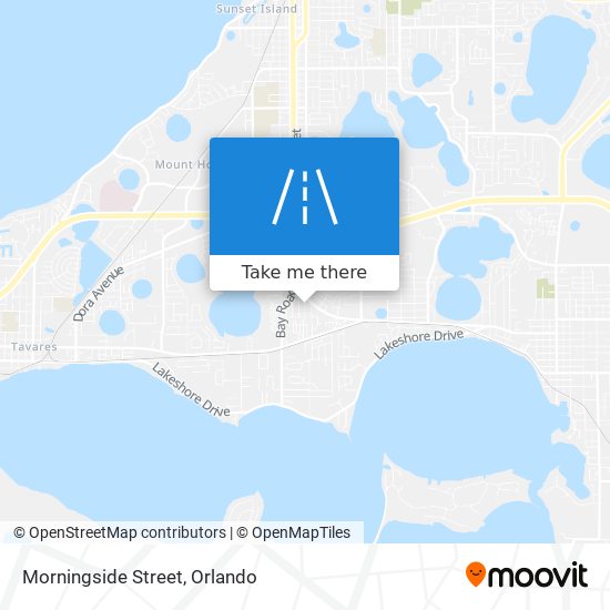 Morningside Street map