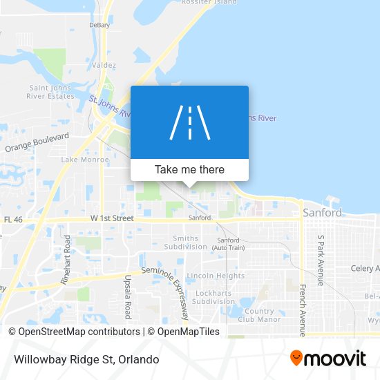 Mapa de Willowbay Ridge St
