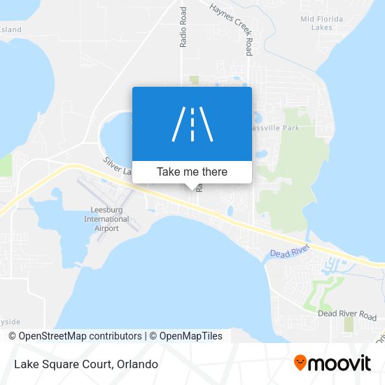 Lake Square Court map