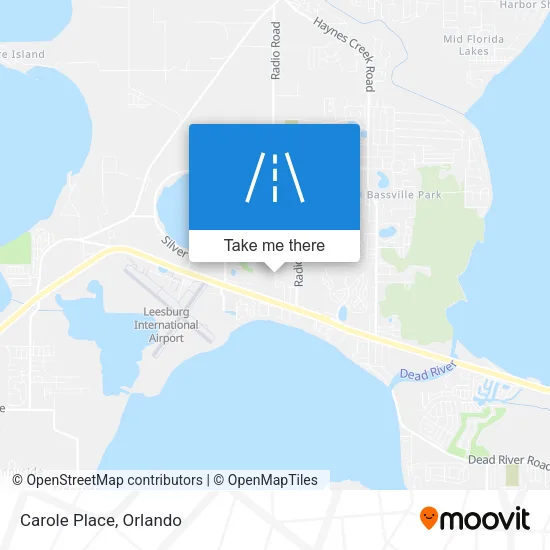 Carole Place map
