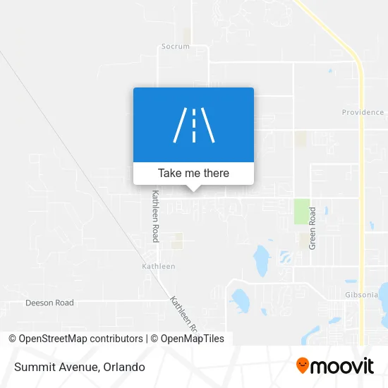 Summit Avenue map