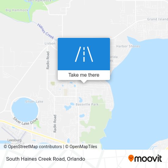 Mapa de South Haines Creek Road